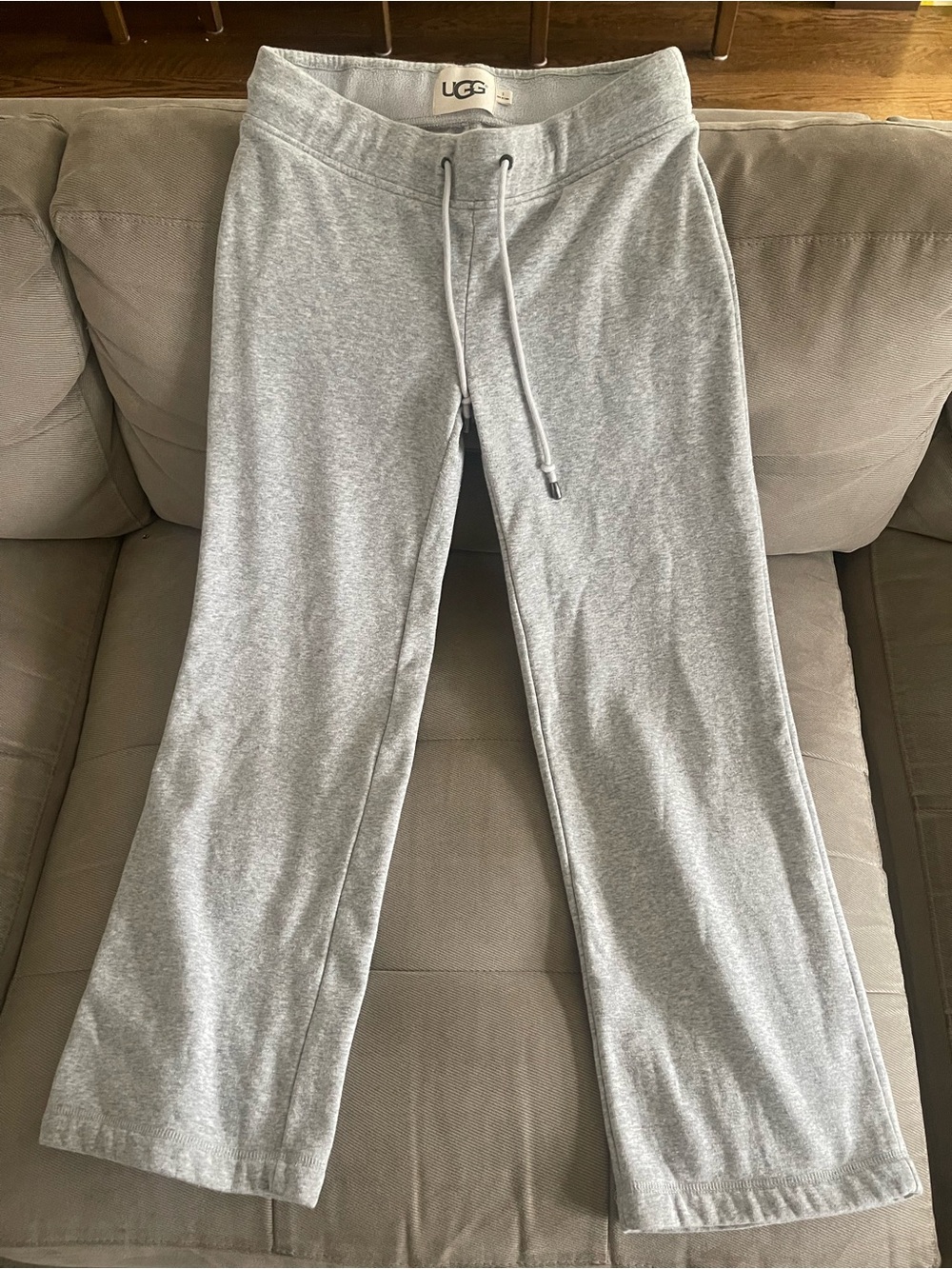 UGG Women's Light Gray Drawstring Lounge Pants